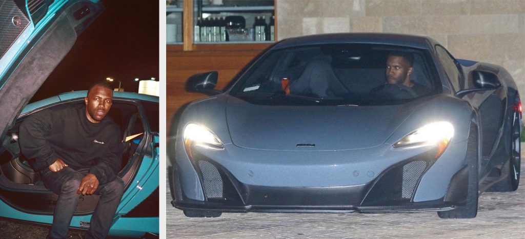 Frank Ocean’s cars McLaren 675LT