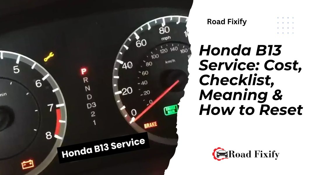 Honda B13 Service