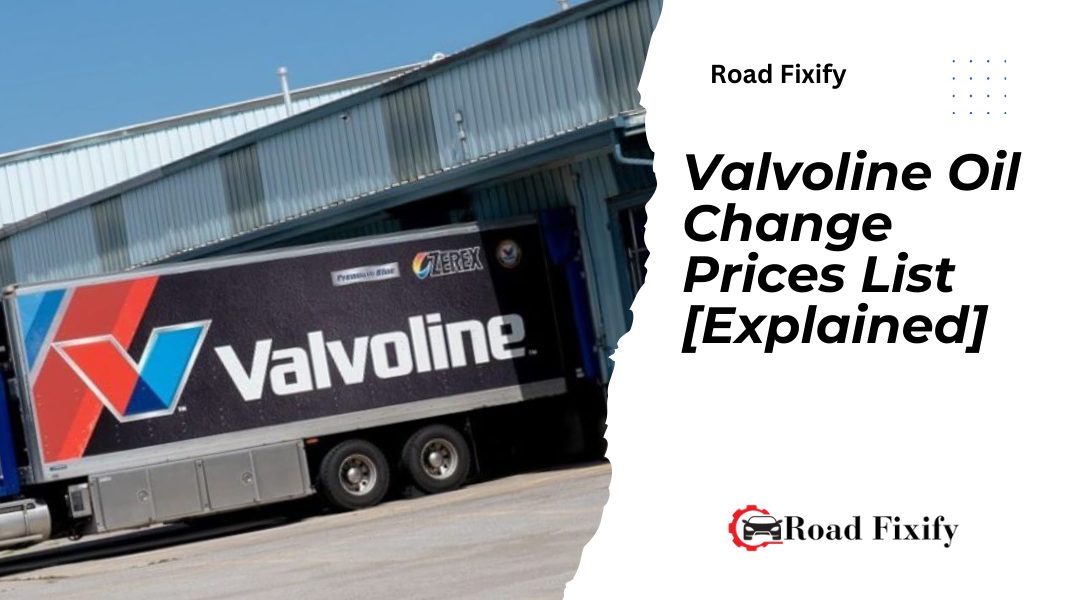 Valvoline oil change prices