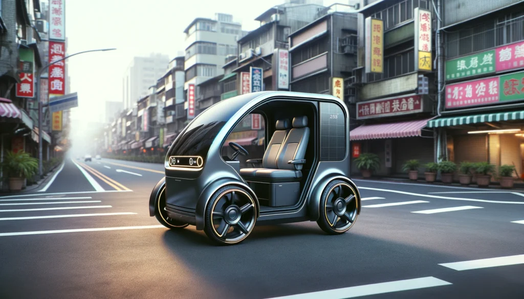 Taiwan self driving gharry