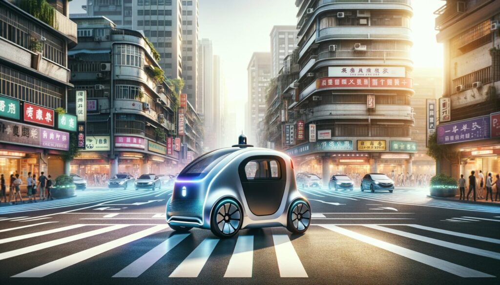 Taiwan self driving gharry