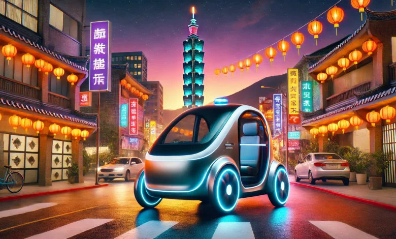 Taiwan self driving gharry