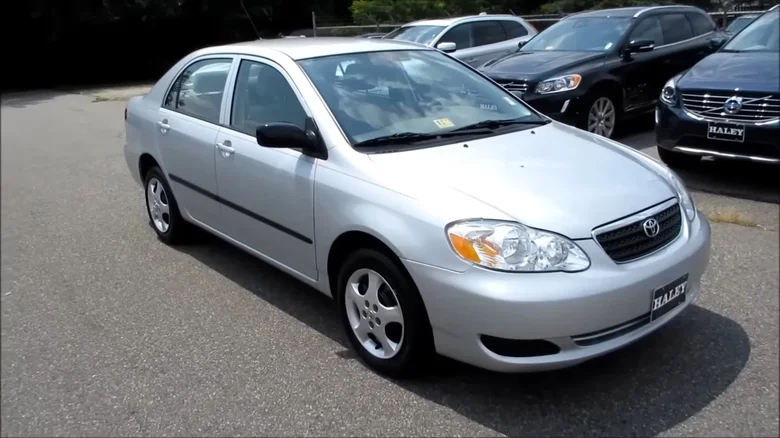 2007-2008 Toyota Corolla's